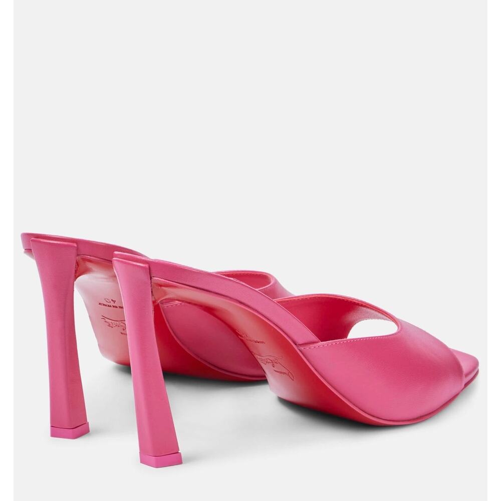 CHRISTIAN LOUBOUTIN Condora 85 leather mules BNIB 38.5 - Picture 4 of 9